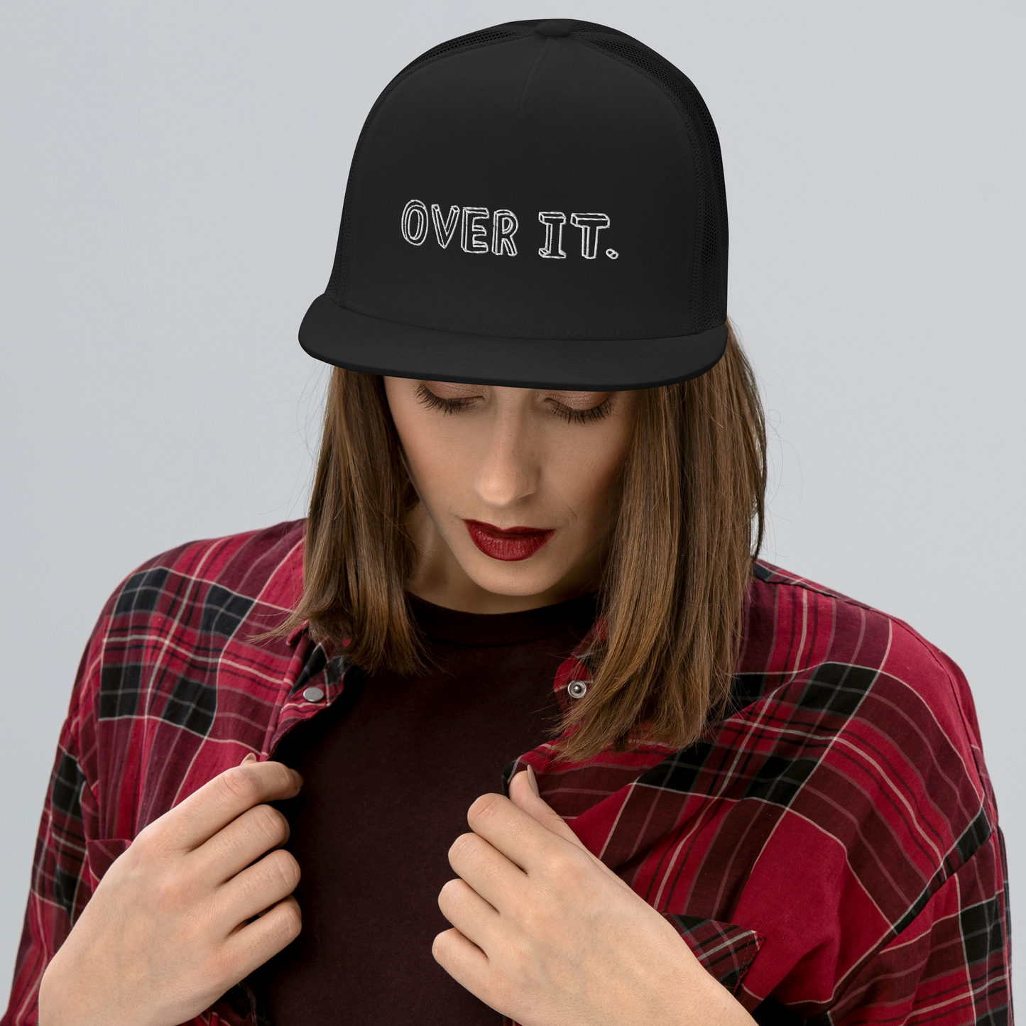 Over It, Trucker Hat, Over it trucker hat, Trucker Hat Over It