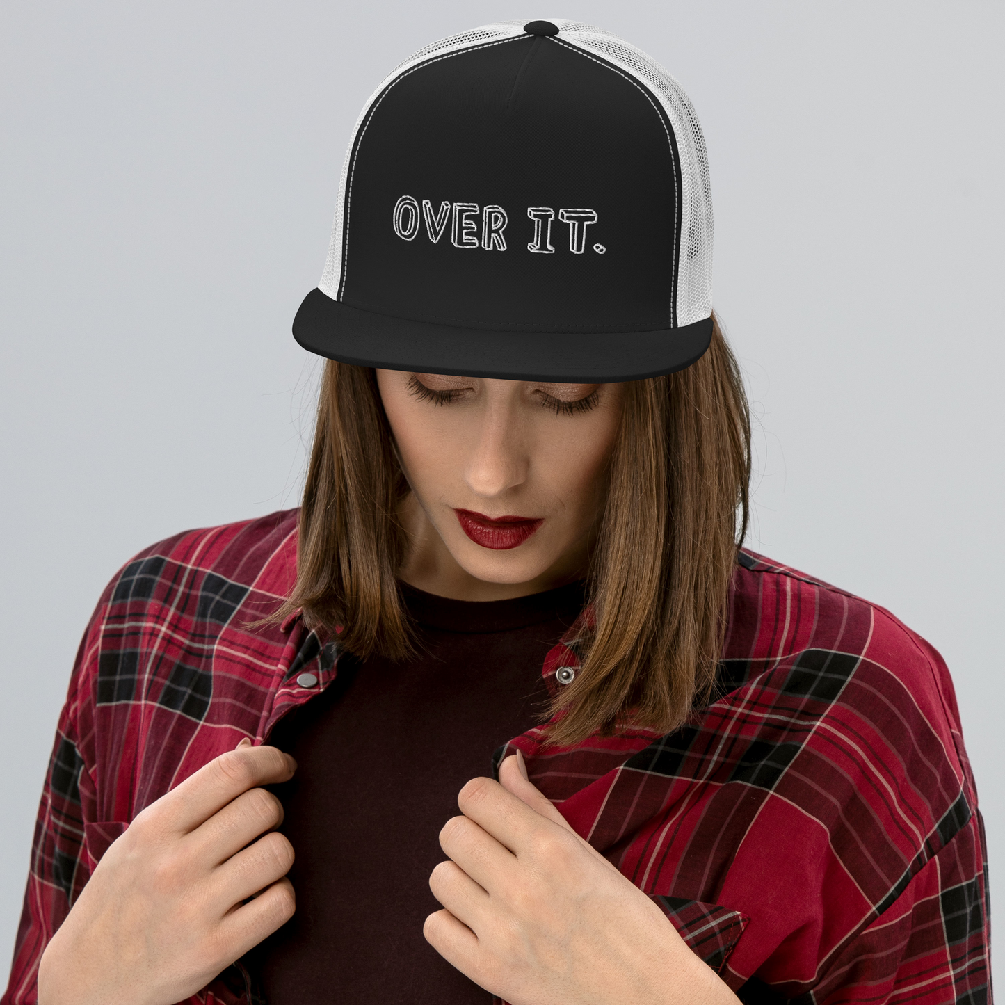 Over It, Trucker Hat, Over it trucker hat, Trucker Hat Over It