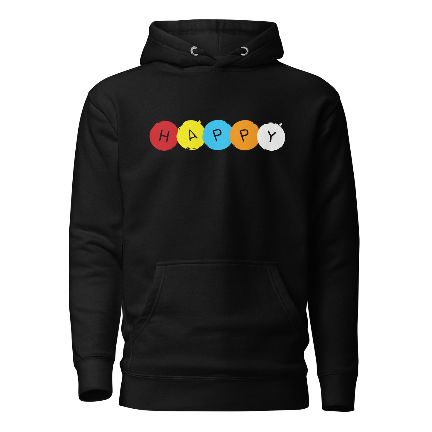 Happy Hoodie, Happy Unisex Hoodie, Comfy Happy Hoodie