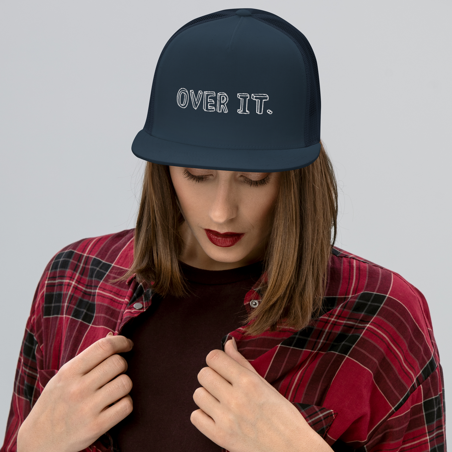 Over It, Trucker Hat, Over it trucker hat, Trucker Hat Over It