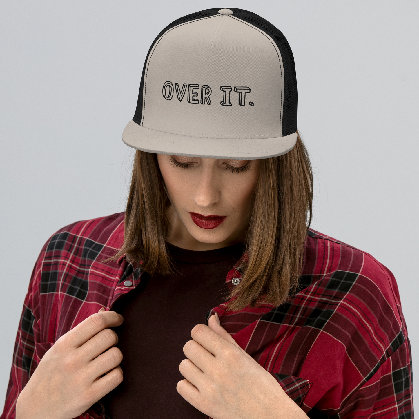 Over It, Trucker Hat, Over it trucker hat, Trucker Hat Over It