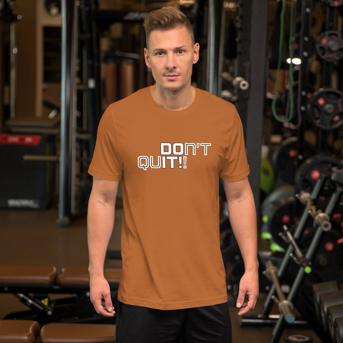 Orange workout shirt, comfy shirt, motivate