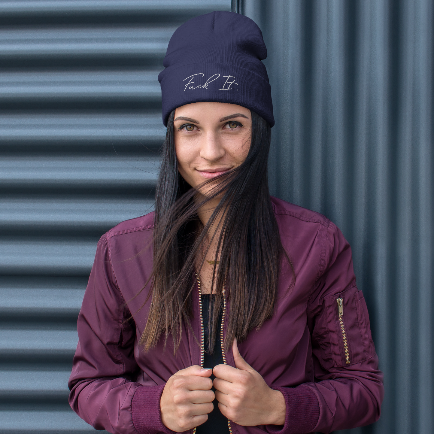 Unisex Beanie F-It, F-It Beanie, Sassy Beanie, Moody Wear