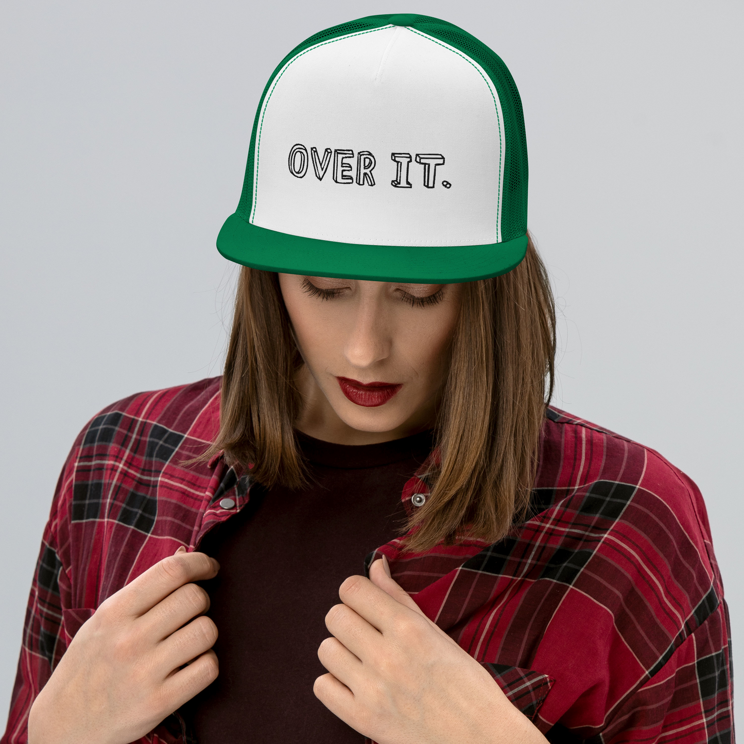 Over It, Trucker Hat, Over it trucker hat, Trucker Hat Over It