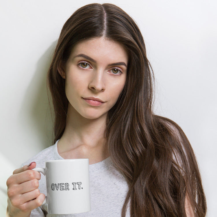 Over-It coffee Mug, Coffee Mug Over-It