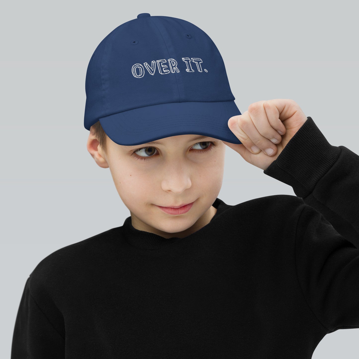 Unisex Youth Over-It Hat, Youth Over-It Baseball Hat