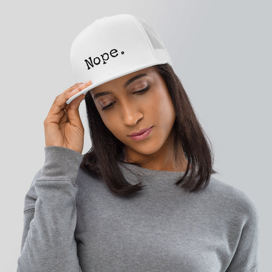 Nope Trucker Hat, Trucker Hat Nope, Trucker Hat Sassy, Trucker Hat Moody