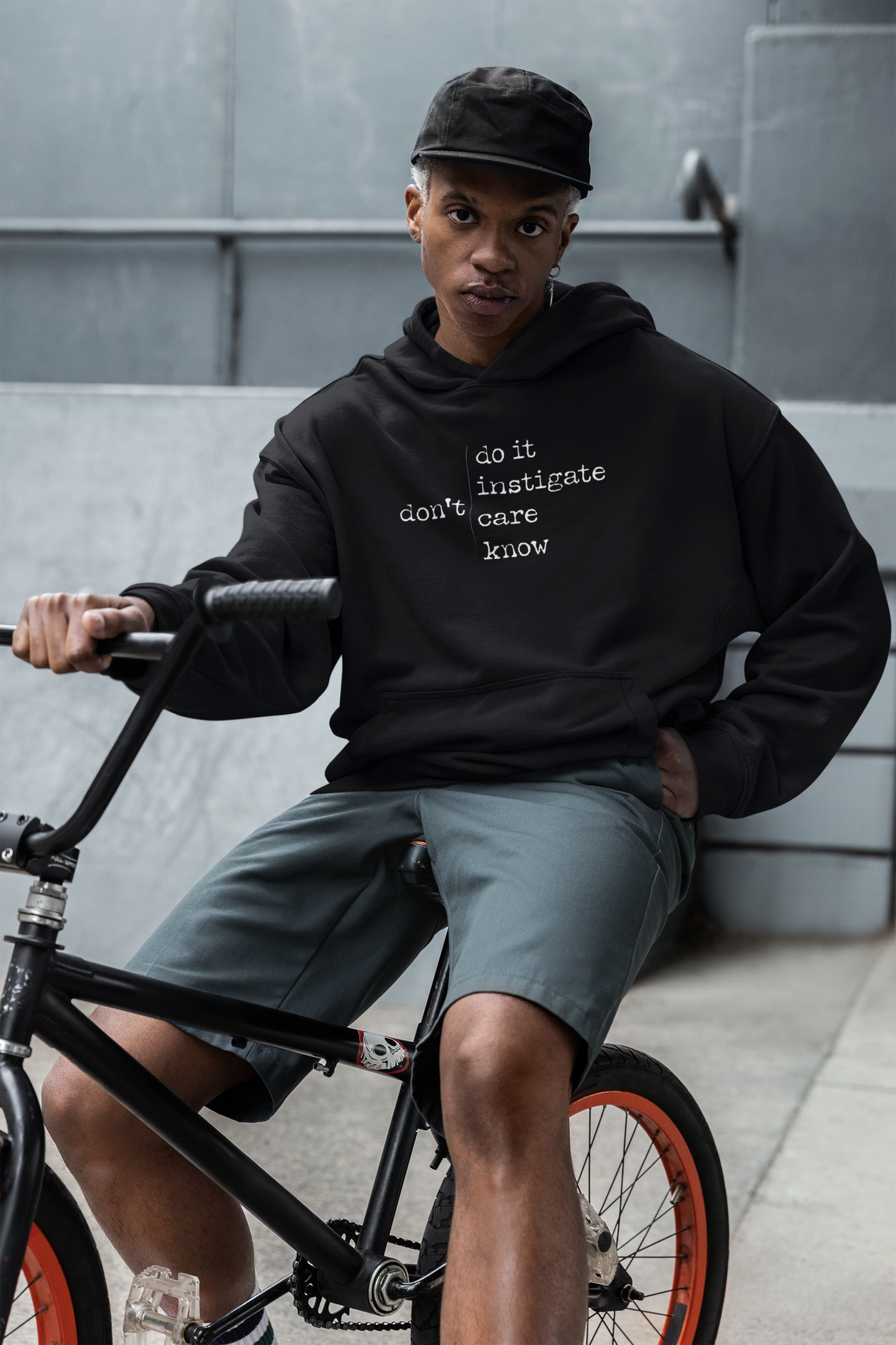 “don’t | Four Rules” Statement Hoodie (Lowkey Mood)