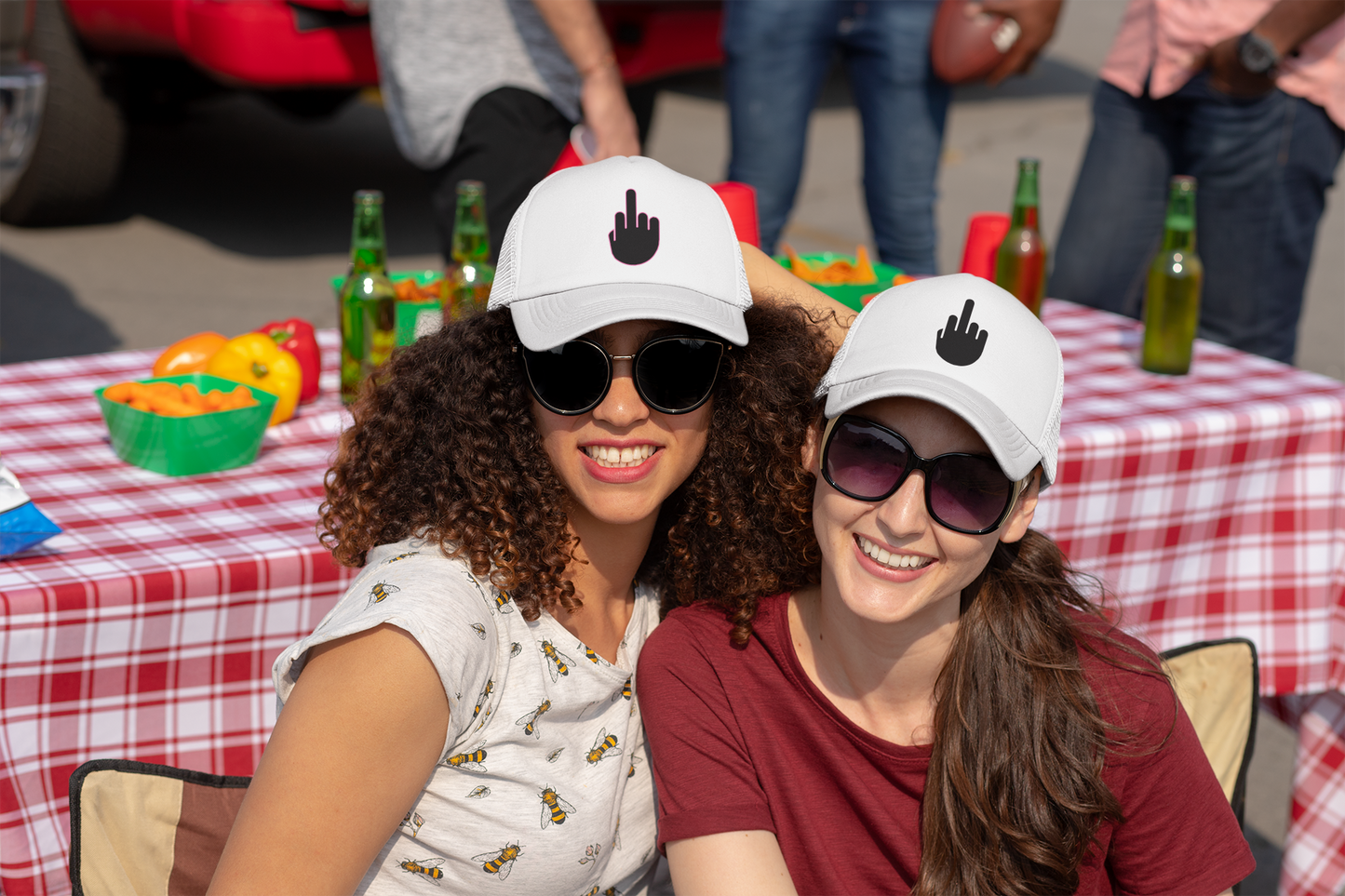 Flip-off Foam Trucker Hat