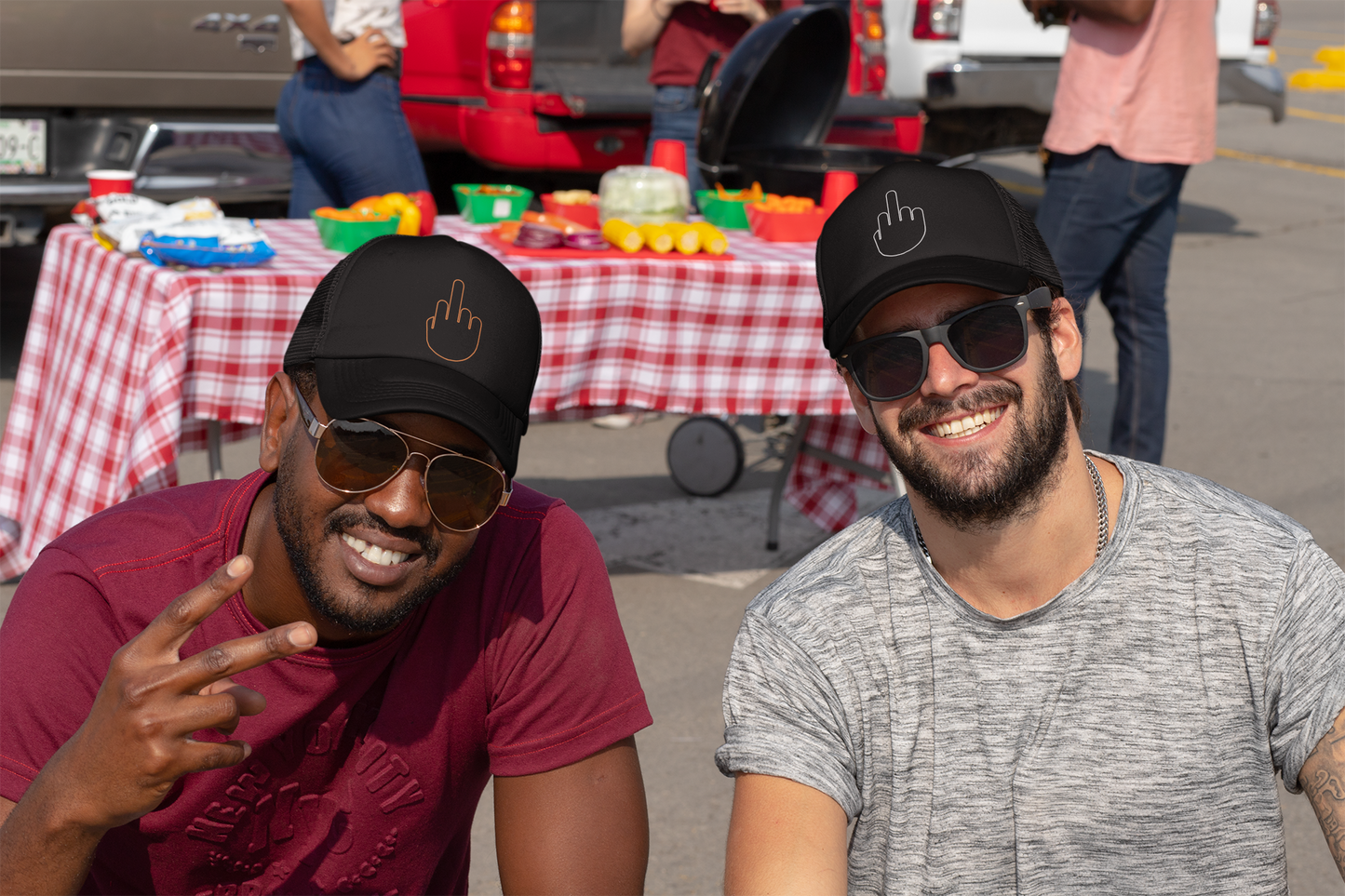 Flip-off Foam Trucker Hat